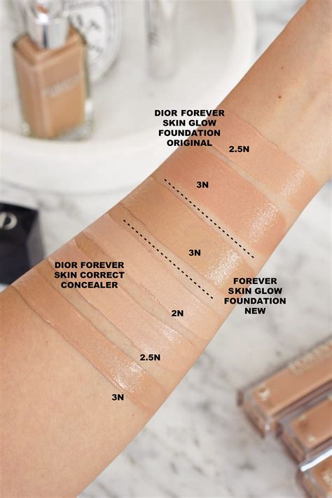 dior forever skin glow vs backstage|Dior Forever Skin glow shades.